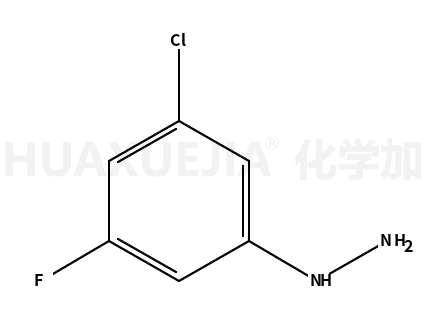 Hydrazine, (3-​chloro-​5-​fluorophenyl)​