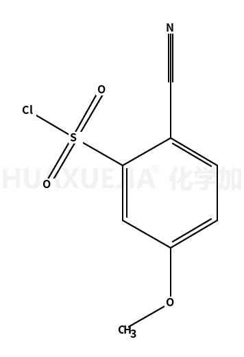 2-Cyano-5-methoxybenzene-1-sulfonyl chloride