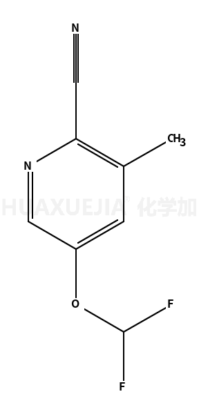 5-difluoromethoxy-3-methyl-pyridine-2-carbonitrile
