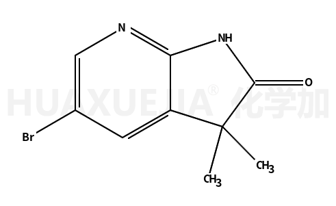1,3-二氢-3,3-二甲基-5-溴-2H-7-氮杂吲哚-2-酮