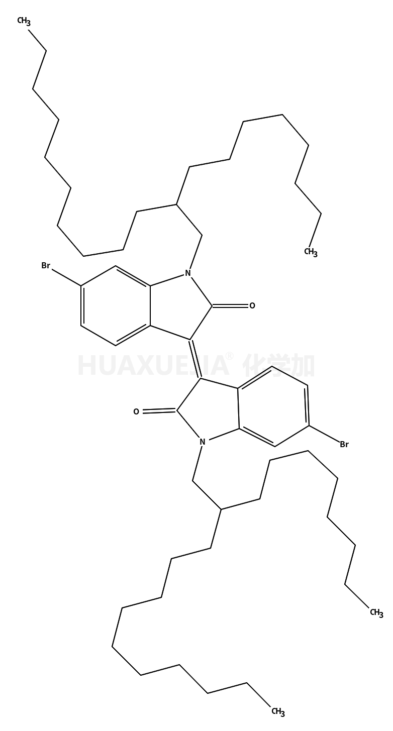 6-溴-3-[6-溴-1,2-二氢-1-(2-辛基十二基)-2-氧代-3H-吲哚-3-基]-1,3-二氢-1-(2-辛基十二基)-2H-吲哚-2-酮