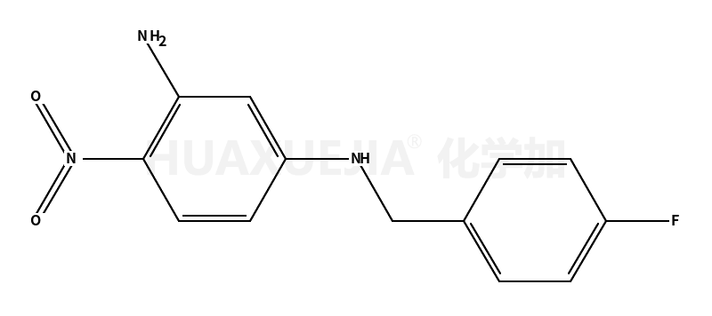 1-N-[(4-fluorophenyl)methyl]-4-nitrobenzene-1,3-diamine