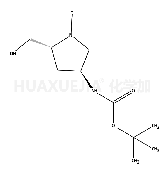 2-Methyl-2-propanyl [(3R,5S)-5-(hydroxymethyl)-3-pyrrolidinyl]car bamate