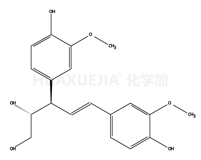 (2S,3S,4E)-3,5-双(4-羟基-3-甲氧基苯基)-4-戊烯-1,2-二醇