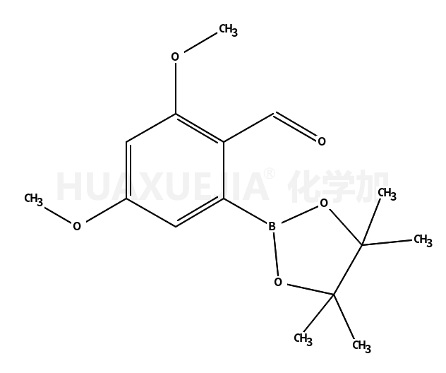 2,4-Dimethoxy-6-(4,4,5,5-tetramethyl-1,3,2-dioxaborolan-2-yl)benzaldehyde