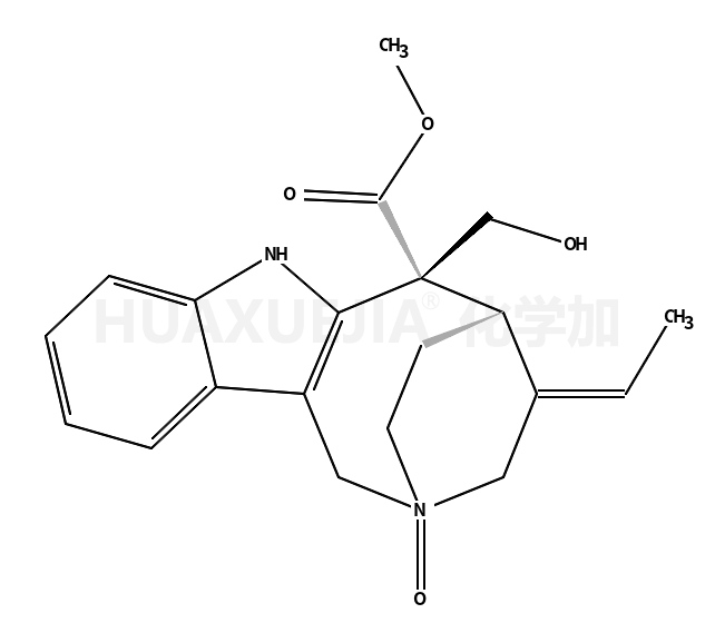 Methyl (12S,13S,14E)-14-ethylidene-12-(hydroxymethyl)-1,10-diazatetracyclo[11.2.2.03,11.04,9]heptadeca-3(11),4,6,8-tetraene-12-carboxylate 1-oxide