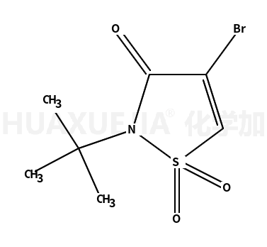 4-溴-2-叔丁基-1,1-二氧代-1,2-二氢异噻唑-3-酮