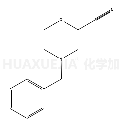 4-苄基吗啉-2-甲腈