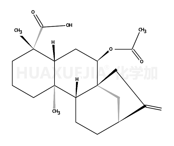 (4BETA,7BETA)-7-(乙酰氧基)-贝壳杉-16-烯-18-酸