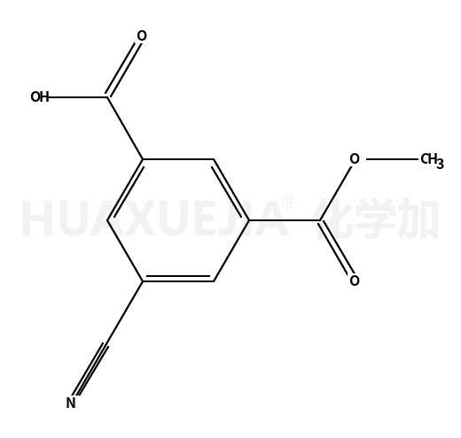3-氰基-5-(甲氧基羰基)苯甲酸