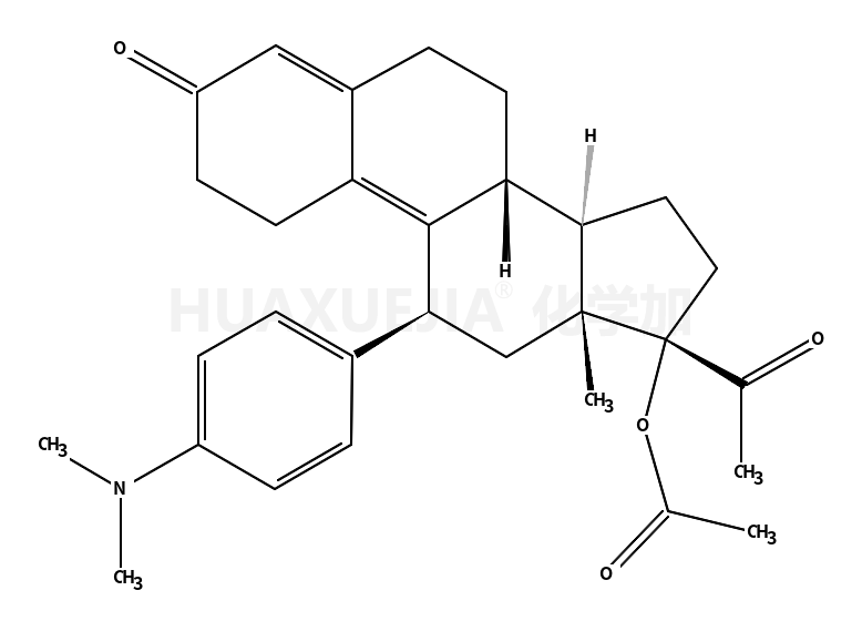 (11b)-17-(乙酰氧基)-11-[4-(二甲基氨基)苯基]-19-去甲孕甾-4,9-二烯-3,20-二酮