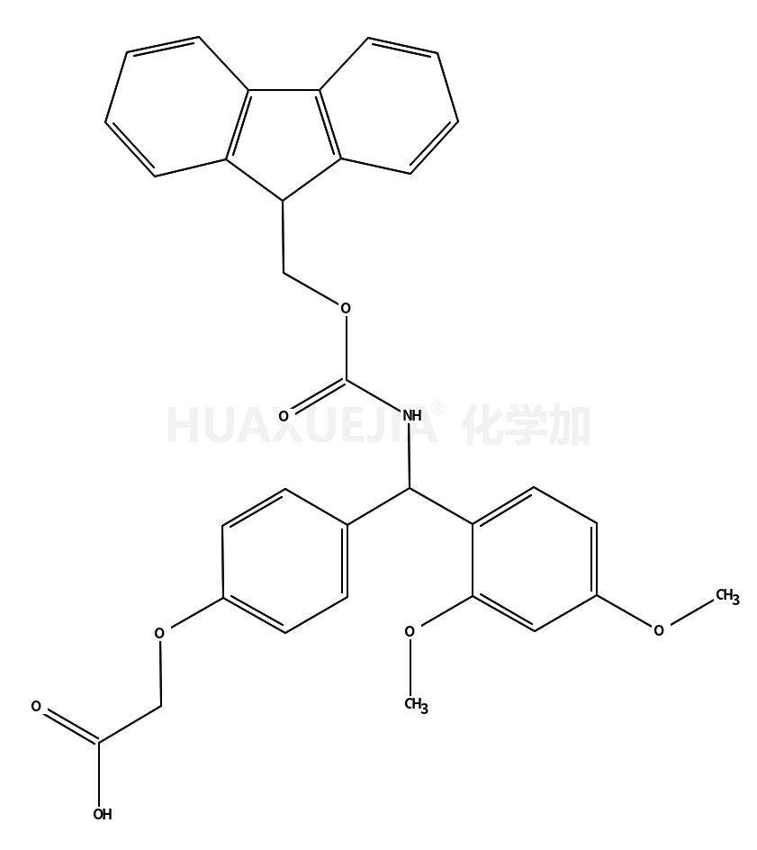 4-[(2,4-甲氧基苯基)(Fmoc-氨基)甲基]苯氧基乙酸