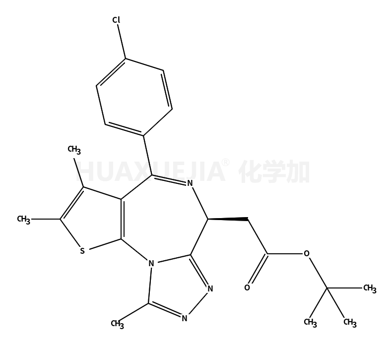 (R)-(-)2-(4-(4-氯苯基)-2,3,9-三甲基-6H-噻吩并[3,2-F][1,2,4]三唑并[4,3-A][1,4]二氮杂环庚烷-6-基)乙酸叔丁酯