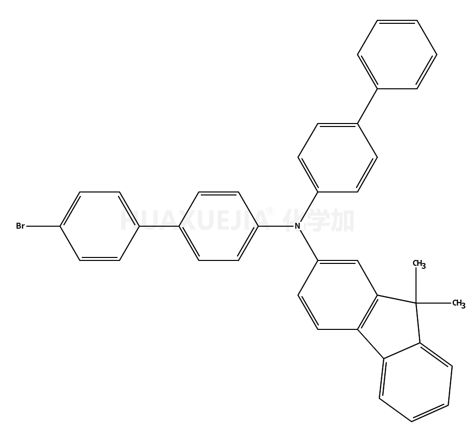 N-联苯基-N-（4-溴联苯基）-9,9-二甲基-2-芴胺