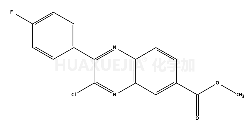 3-氯-2-(4-氟苯基)喹噁啉-6-羧酸甲酯