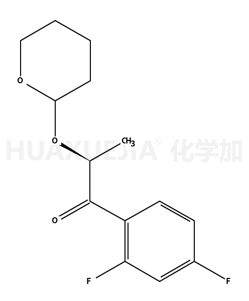 (2R)-1-(2,4-二氟苯基)-2-((四氢-2H-吡喃-2-基)氧)丙基-1-酮