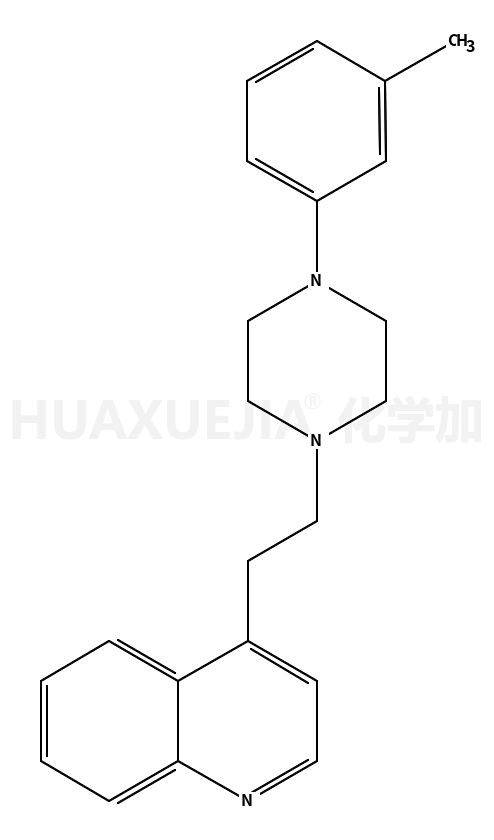 4-{2-[4-(3-甲基苯基)哌嗪-1-基]乙基}喹啉