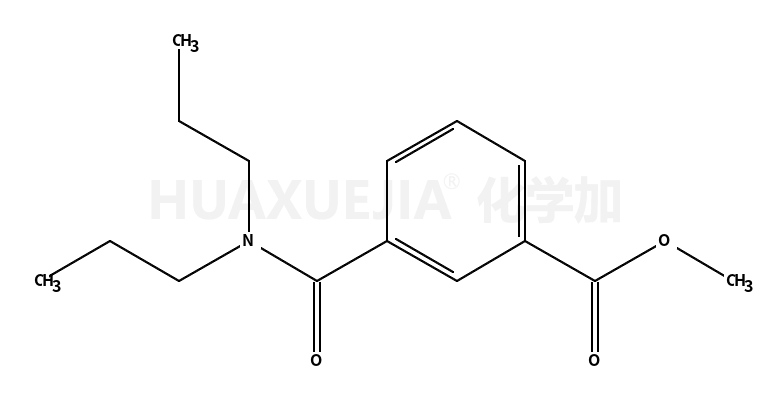 • Benzoic acid, 3-[(dipropylamino)carbonyl]-, methyl ester