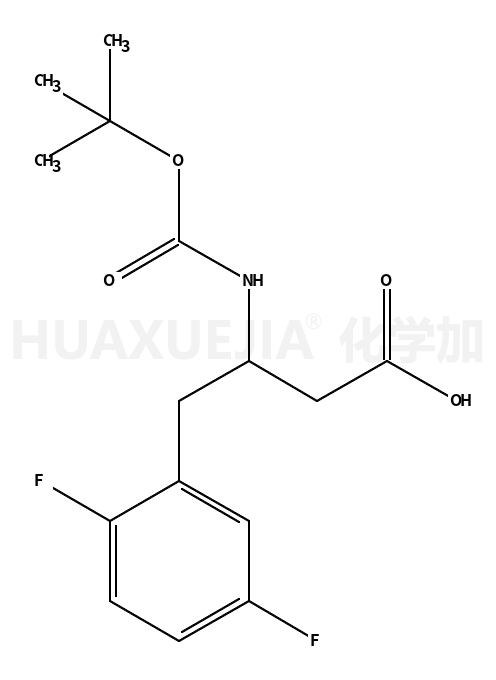 3-((叔丁氧羰基)氨基)-4-(2,5-二氟苯基)丁酸