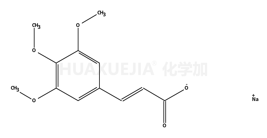 3,4,5-三甲氧基肉桂酸钠