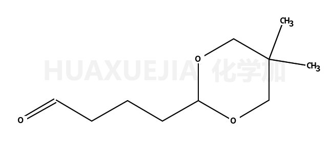 5,5-二甲-2-(3'-甲酰基丙基)-1,3-二烷