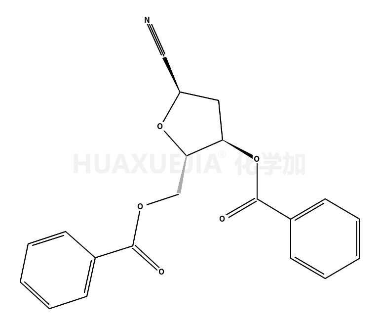 ((2R,3S,5S)-3-(Benzoyloxy)-5-cyanotetrahydrofuran-2-yl)methyl benzoate