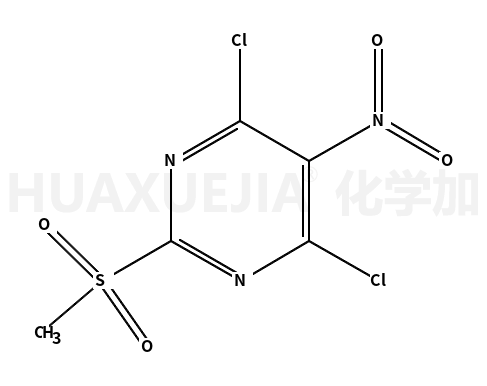 4,6-二氯-2-(甲基磺酰基)-5-硝基嘧啶