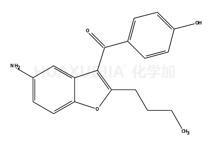 (5-氨基-2-丁基-1-苯并呋喃-3-基)(4-羟基苯基)甲酮