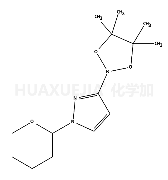 1-(四氢-2H-吡喃-2-基)-3-(4,4,5,5-四甲基-1,3,2-二噁硼烷-2-基)-1H-吡唑