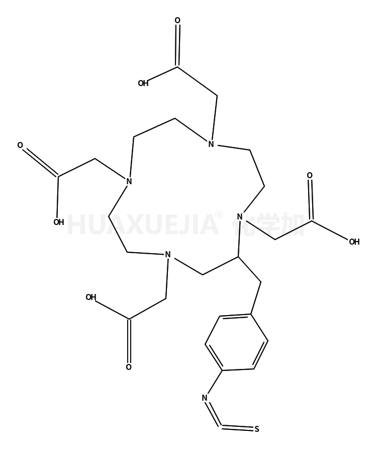 2-[(4-异硫氰基苯基)甲基]-1,4,7,10-四氮杂环十二烷-1,4,7,10-四乙酸
