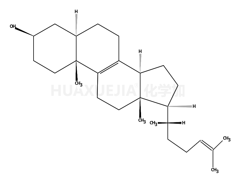 5-β-胆甾-8,24-二烯-3-β-醇