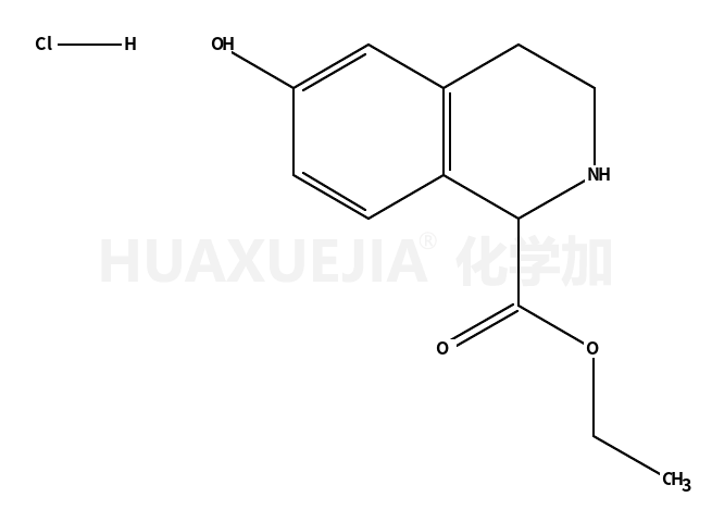 ethyl 6-hydroxy-1,2,3,4-tetrahydroisoquinoline-1-carboxylate,hydrochloride