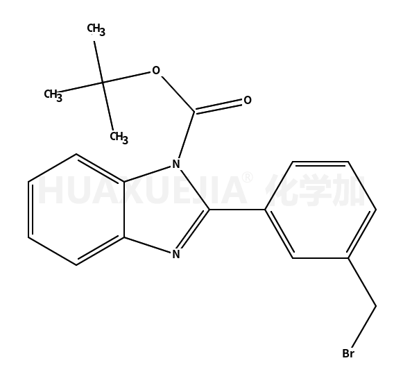 tert-butyl 2-(3-(bromomethyl)phenyl)-1H-benzo[d]imidazole-1-carboxylate