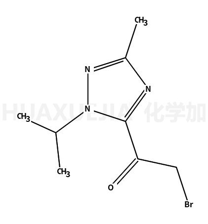 2-溴-1-[3-甲基-1-(1-甲基乙基)-1H-1,2,4-噻唑-5-基]-乙酮