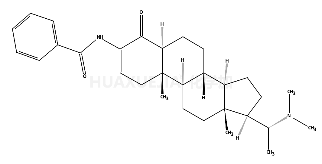 苯酰胺,  N-[(5a,20S)-20-(二甲氨基)-4-羰基孕-2-烯-3-基]-