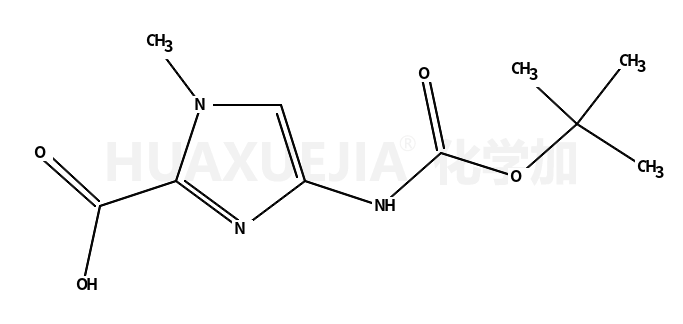 4-叔丁氧羰基氨基-1-甲基-1H-咪唑-2-甲酸