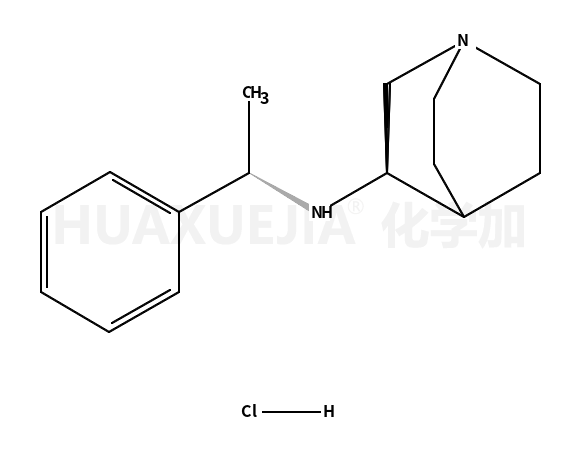 (-)-N-(1(r)-苯基乙基)-1-氮杂双环[2.2.2]辛烷-3(s)-胺双盐酸盐