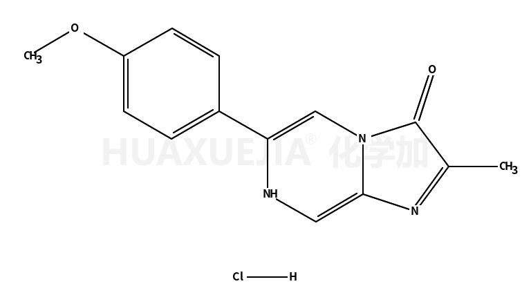 6-(4-甲氧基苯基)-2-甲基-3,7-二氢咪唑并[1,2-a]吡嗪-3-酮盐酸盐
