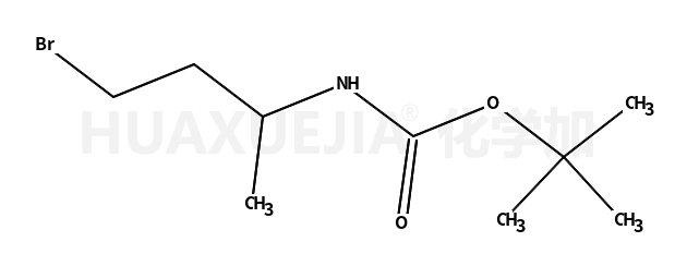 (3-Bromo-1-methylpropyl)carbamic acid tert-butyl ester