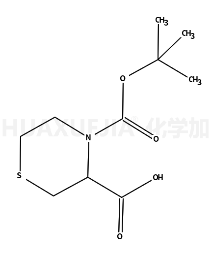 4-(N-叔丁氧羰基)硫代吗啉-3-甲酸