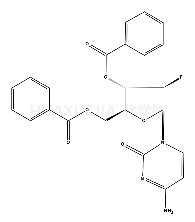 4-氨基-1-(3,5-二-O-苯甲酰基-2-脱氧-2-氟-beta-D-阿拉伯呋喃糖基)-2(1H)-嘧啶酮