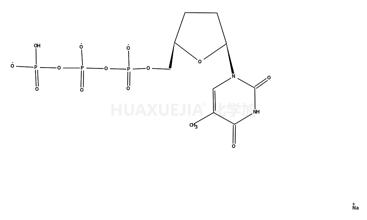 3′-脱氧胸苷 5′-三磷酸钠盐
