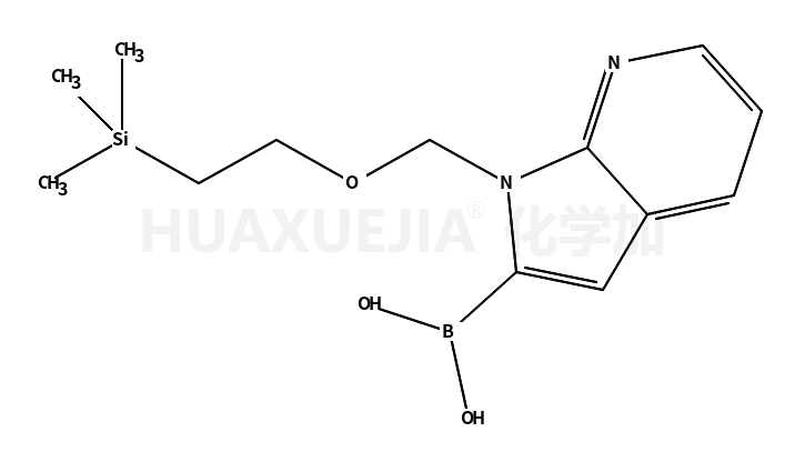 1-((2-(三甲基甲硅烷基)乙氧基)甲基)-1H-吡咯并[2,3-b]吡啶-2-硼酸