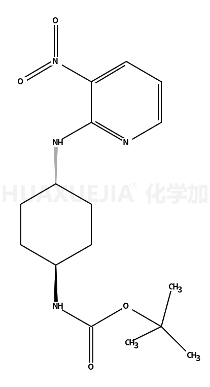 tert-butyl N-[4-[(3-nitropyridin-2-yl)amino]cyclohexyl]carbamate