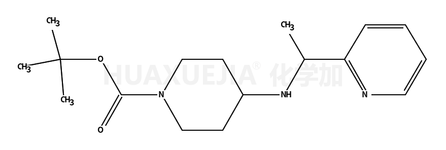 tert-butyl 4-(1-pyridin-2-ylethylamino)piperidine-1-carboxylate