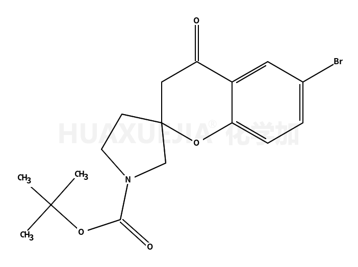 tert-butyl 6-bromo-4-oxospiro[3H-chromene-2,3'-pyrrolidine]-1'-carboxylate