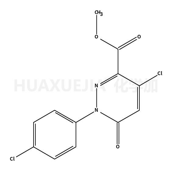 4-氯-1-(4-氯苯基)-6-氧代-1,6-二氢-3-吡嗪羧酸甲酯