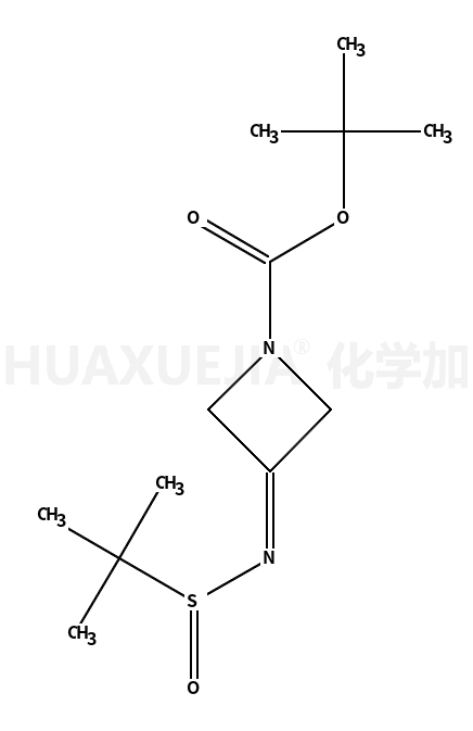 3-((叔丁基亚磺酰基)亚氨基)氮杂环丁烷-1-羧酸叔丁酯