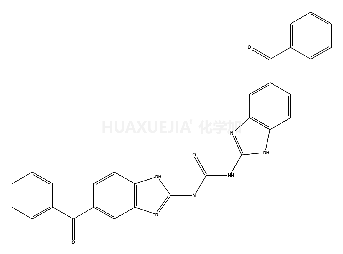 1,3-bis(6-benzoyl-1H-benzimidazol-2-yl)urea