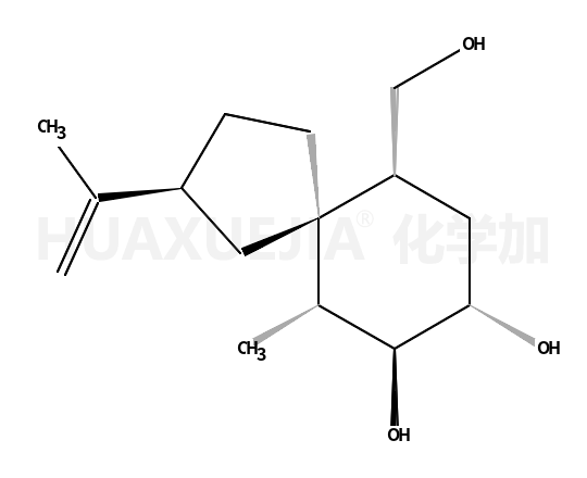 [5R-[5ALPHA(R*),6BETA,7ALPHA,8BETA,10ALPHA]]-10-(羟基甲基)-6-甲基-2-(1-甲基乙烯基)-螺[4.5]癸烷-7,8-二醇